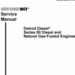 Detroit Series 50 Service Manual 6SE50: Your Essential Guide for Maintenance and Repair PDF