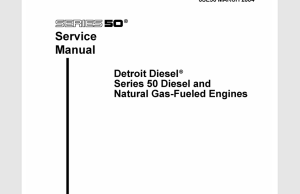 The Detroit Series 50 Service Manual 6SE50 is an essential resource for technicians and owners of the Detroit Series 50 engine. This manual provides detailed information on maintenance, troubleshooting, and repair procedures specific to this reliable diesel engine. Understanding the manual's structure and content is crucial for effective engine management. It includes guidelines for routine maintenance, diagnostics, and advanced repair techniques to help ensure optimal engine performance.