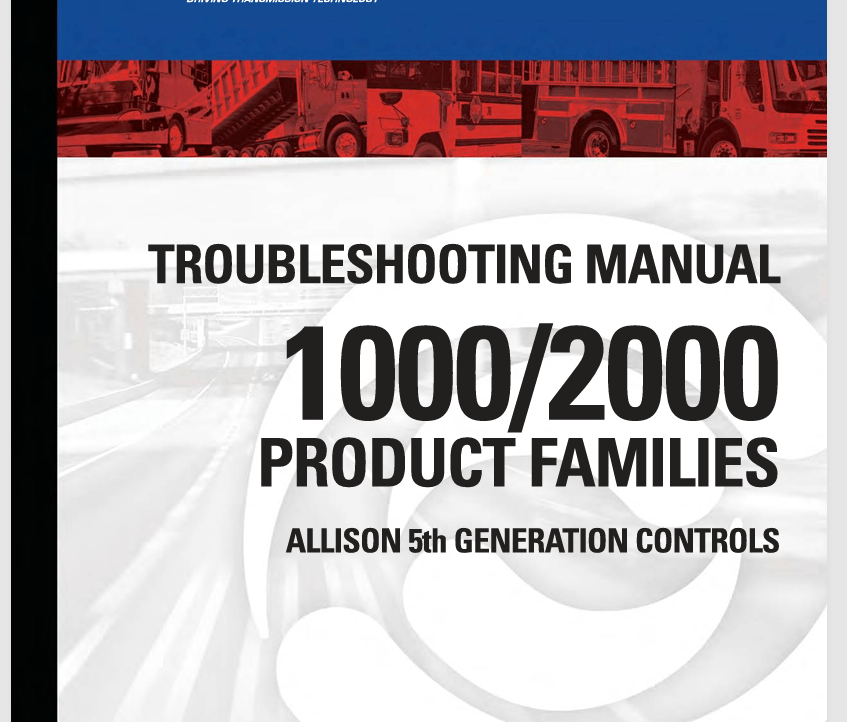 Allison 1000 Service Manual PDF