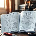 CLARK ESM 12 25 (W EV 100 & LXT SUPP) service manual