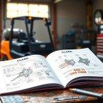 CLARK GT30 50 60E GAS service manual
