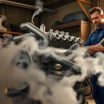 White smoke from a Detroit Series 60 engine: causes and solutions