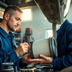Isuzu NPR DPF filter removal guide