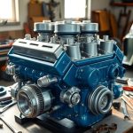 Volvo B36 V8 engine overview
