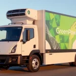 GreenPower EV Refrigerated Truck Based on Cab and Chassis Platform