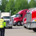 Officers place one-third of inspected trucks out of service in Collingwood Ontario