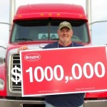Trucker wins $100,000 lottery and plans vacation